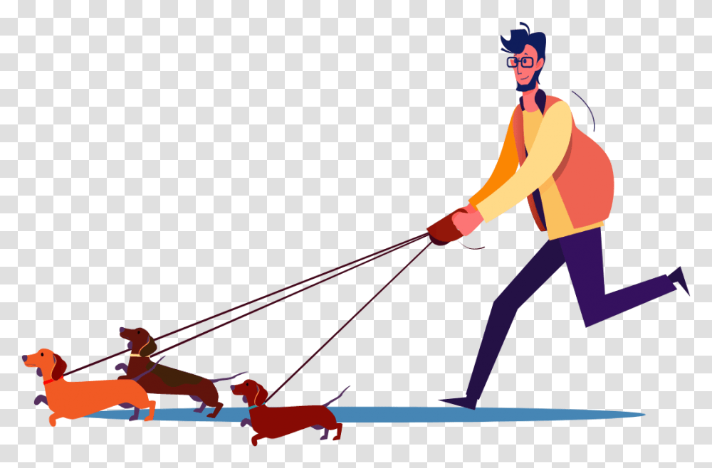 Eusoh Dog, Bow, Person, Clothing, Lawn Mower Transparent Png