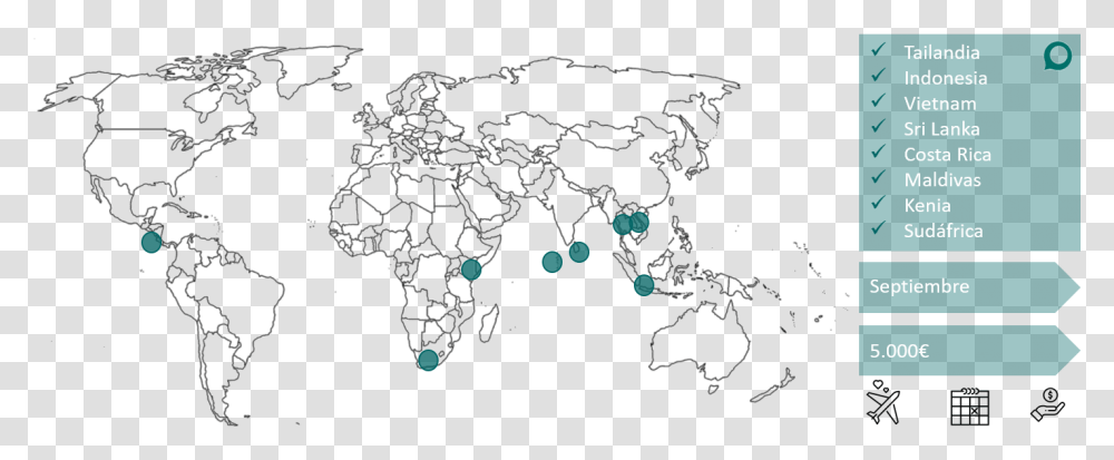 Eva Blank Map With Countries, Crowd, Plot Transparent Png