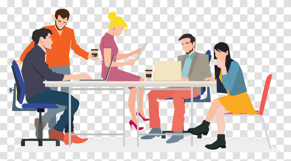 Evaluate Your Meeting Process Business Meeting, Person, Sitting, Crowd, People Transparent Png