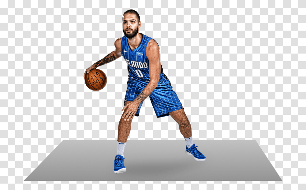 Evan Fournier In Action, Person, Human, People, Sport Transparent Png