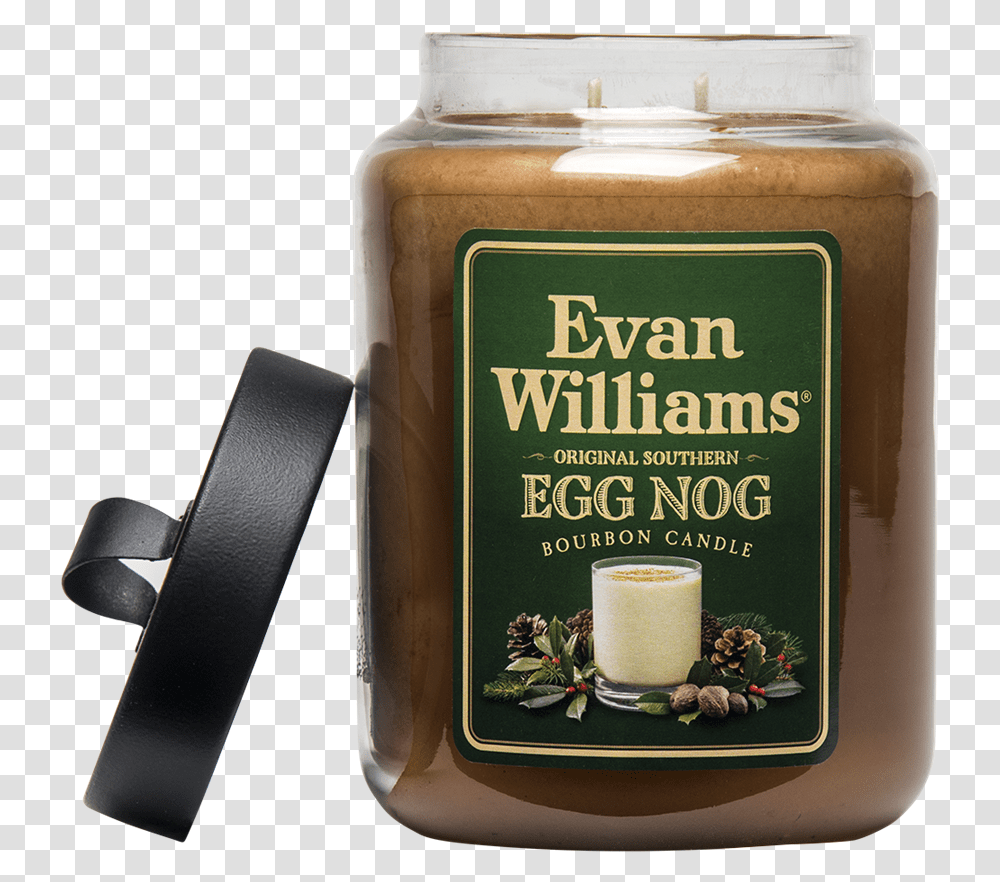 Evan Williams Egg Nog Candle Evan Williams Egg Nog, Food, Peanut Butter, Mustard, Jar Transparent Png