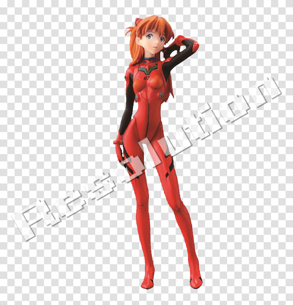 Evangelion 3rd Impact Shikinami Asuka Langley Figure Cartoon, Toy, Person, Costume, People Transparent Png