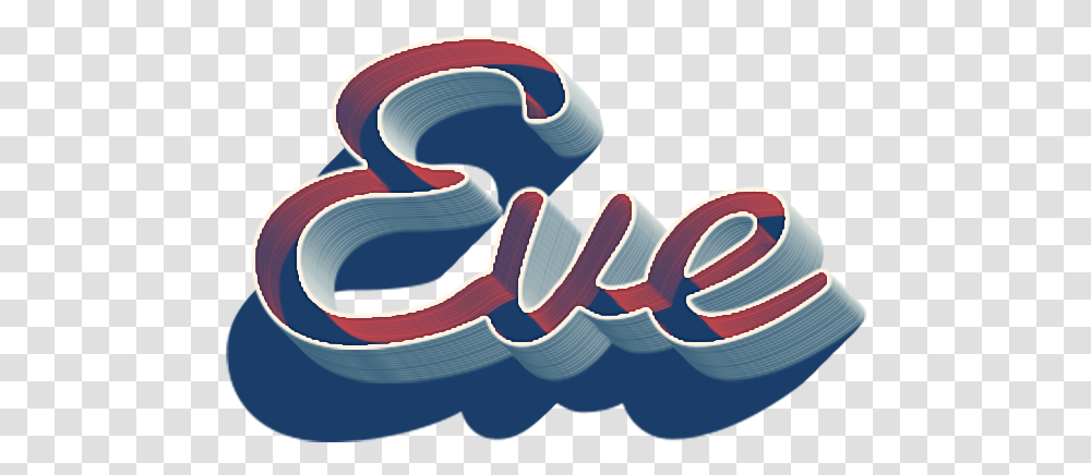 Eve 3d Letter Name Graphic Design, Toothpaste, Food Transparent Png