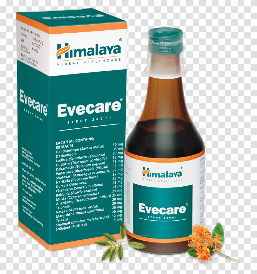 Evecare Syrup, Seasoning, Food, Medication, Label Transparent Png