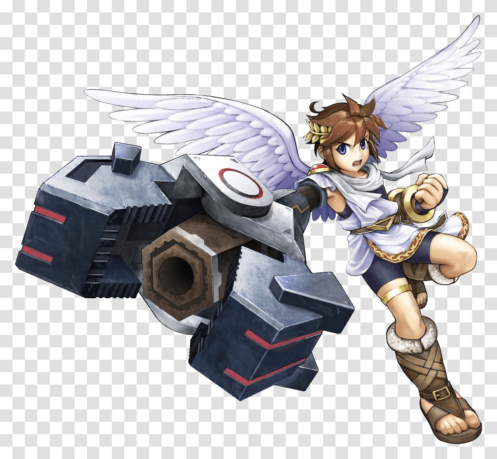 Evelyn Kid Icarus Uprising Arms Transparent Png
