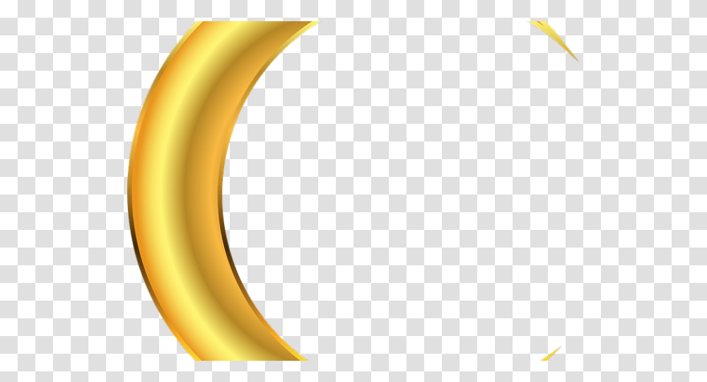 Evening Clipart Yellow Moon, Fruit, Plant, Food, Banana Transparent Png