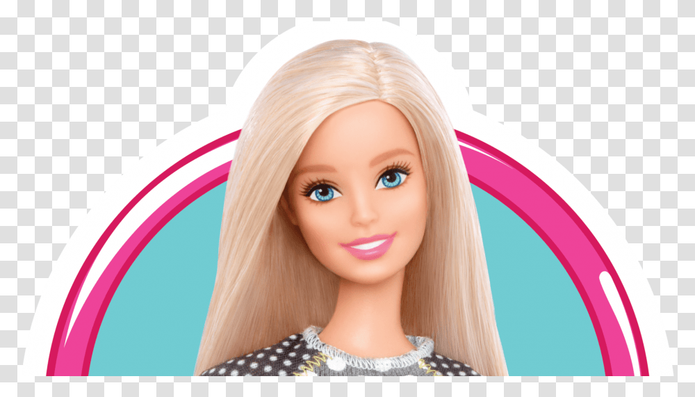 Event Fun Zone Barbie Face, Doll, Toy, Figurine, Person Transparent Png