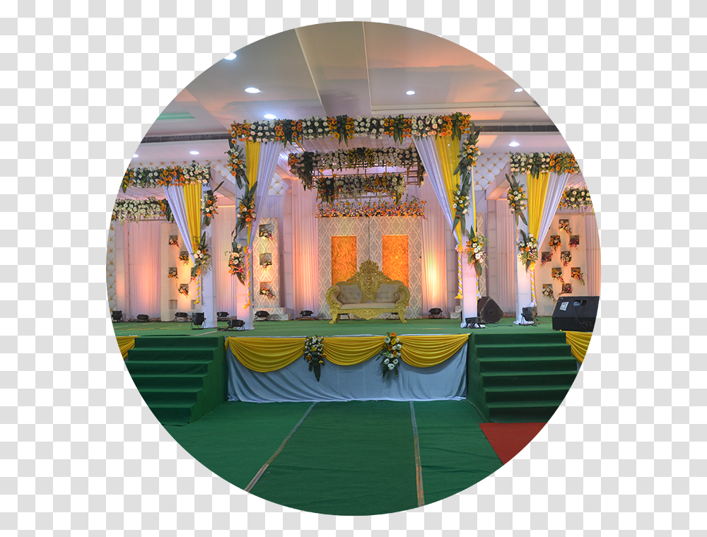 Event Planner In Patna Patna Flower Decoration, Hall, Indoors, Stage, Auditorium Transparent Png