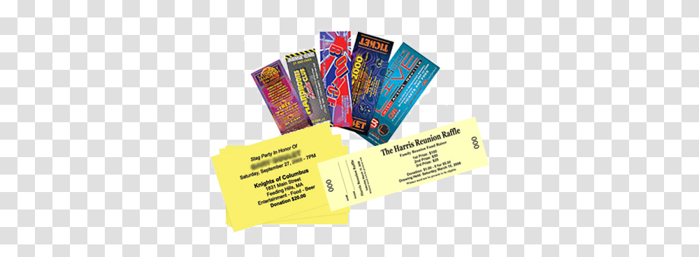 Event Ticket Printing Raffle Tickets, Flyer, Poster, Paper, Advertisement Transparent Png