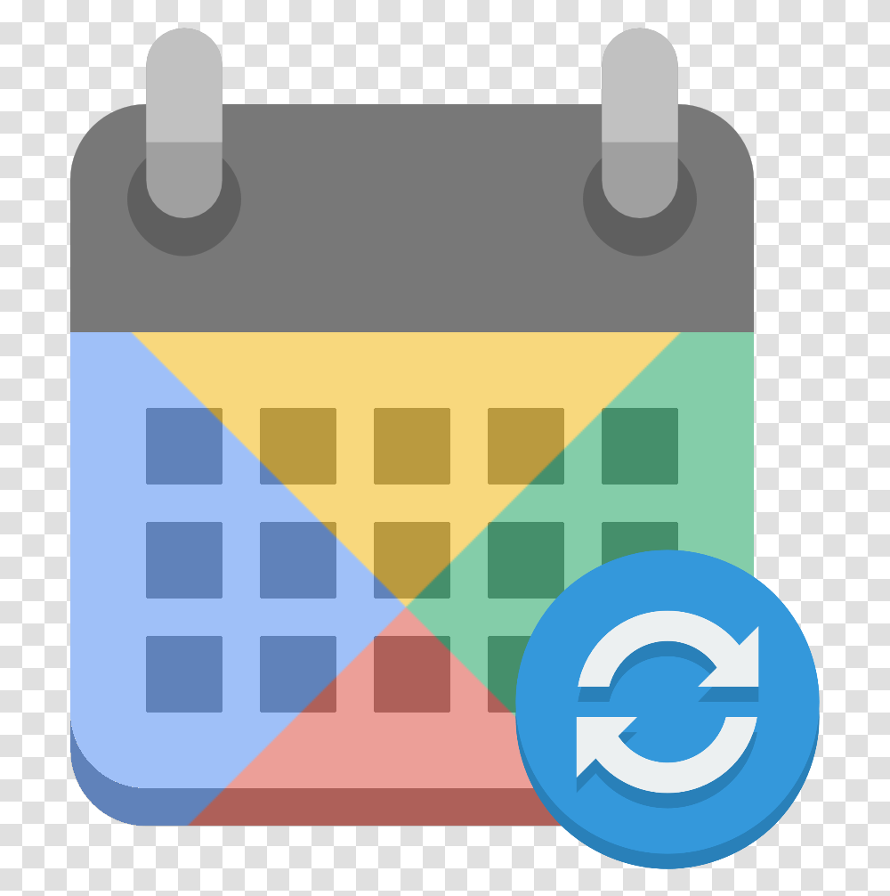 Event To Google Calendar Sync Calendar Icon, Text, Number, Symbol, Bag Transparent Png