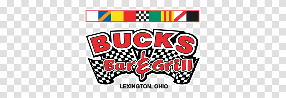 Events Bucks Bar Grill Sports Car Course, Label, Text, Sticker, Urban Transparent Png