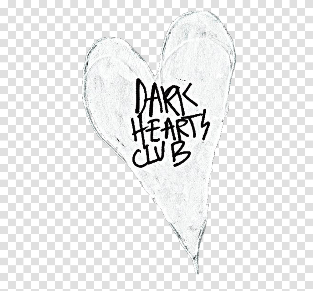 Events - Dark Hearts Club Black, Label, Text, Sticker, Plectrum Transparent Png