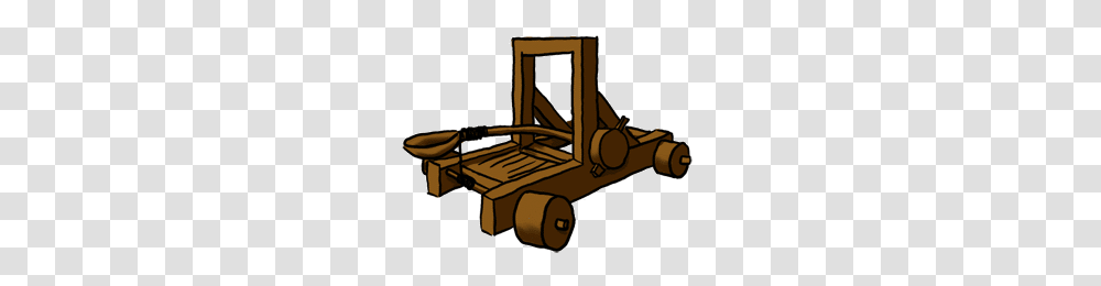 Ever Notice The Little Weird Smudge In The Catapult Image, Chair, Furniture, Gun, Weapon Transparent Png