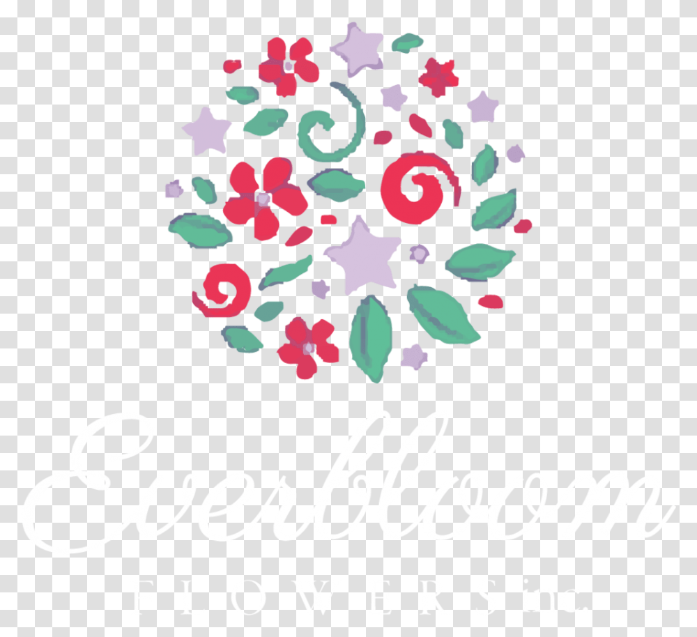 Everbloom Flowers Inc Logo, Floral Design Transparent Png
