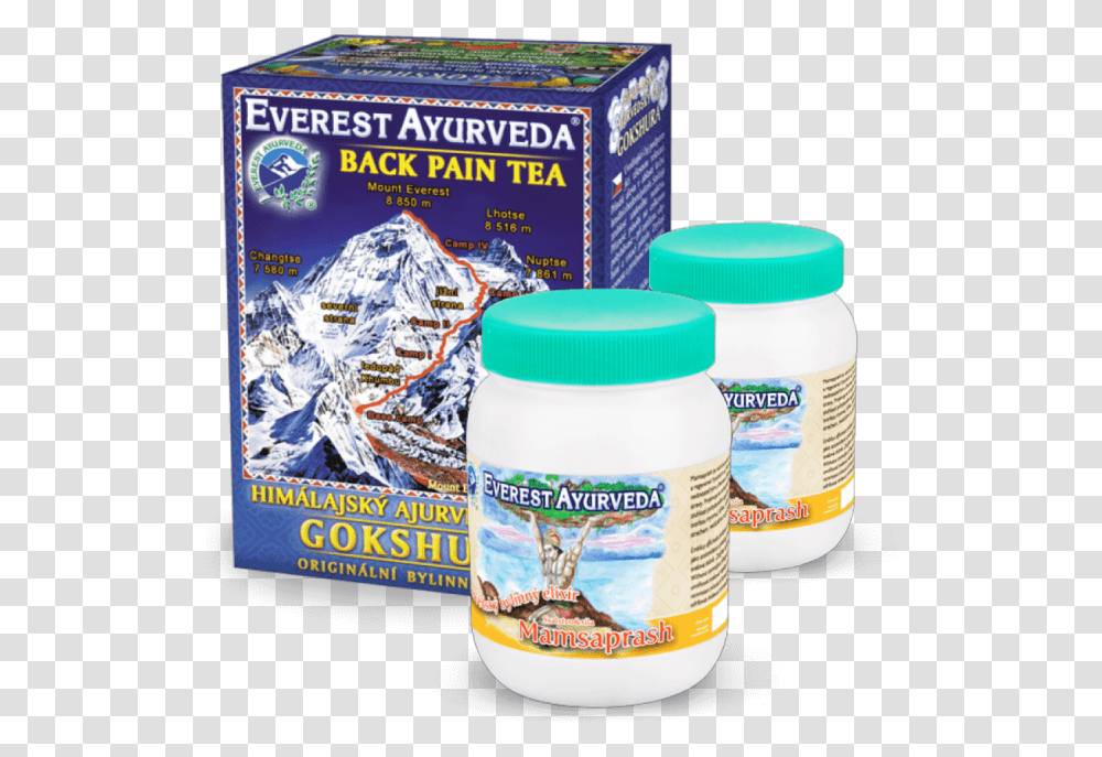 Everest Ayurveda Back Pain Tea, Mayonnaise, Food, Dessert Transparent Png