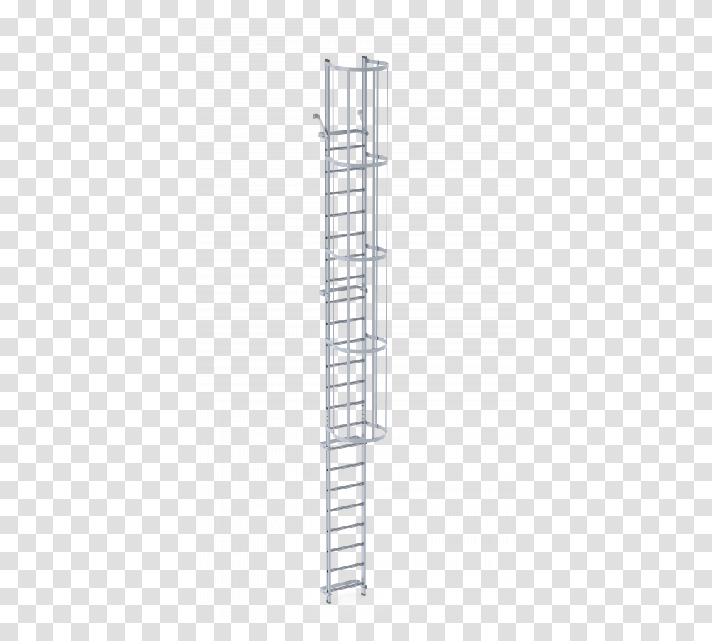 Everest Hoop Ladder Access Ladder With Safety Cage Hoop Ladder, Stand, Shop, Leisure Activities, Musical Instrument Transparent Png