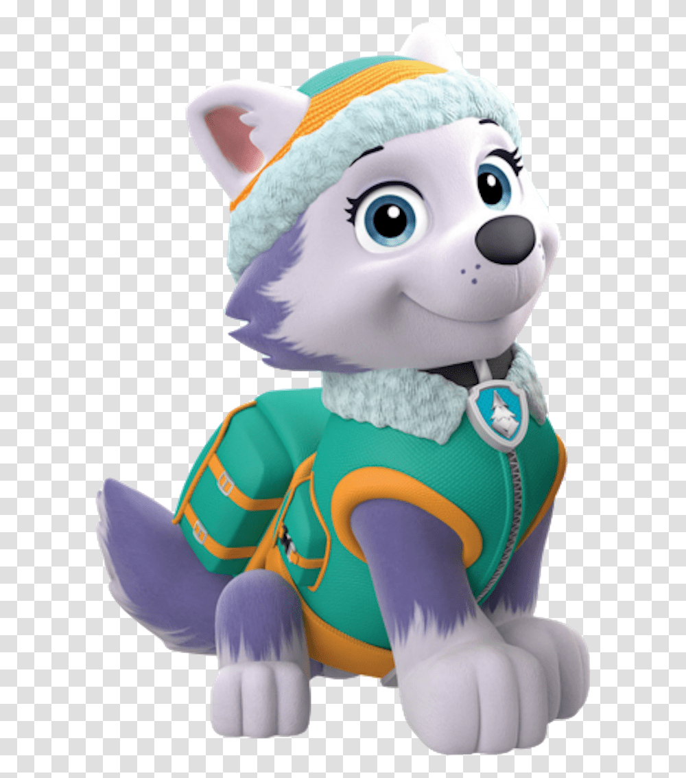 Everest Paw Patrol Breed, Toy, Doll, Figurine, Cushion Transparent Png