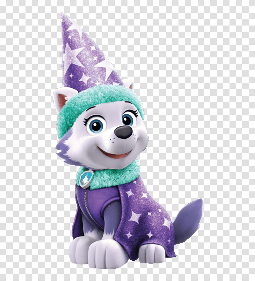 Everest Paw Patrol Paw Patrol Everest, Apparel, Toy, Party Hat Transparent Png