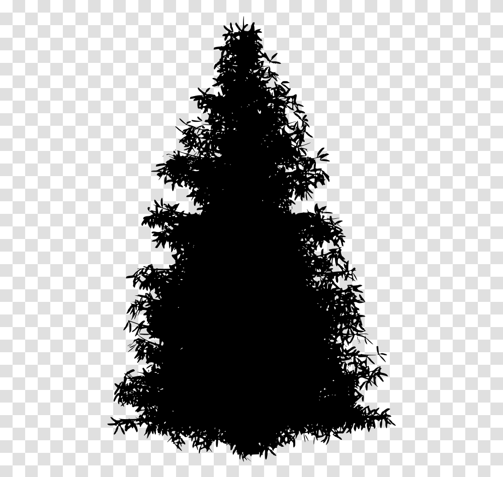 Evergreen Branch Painted Tree, Gray, World Of Warcraft Transparent Png