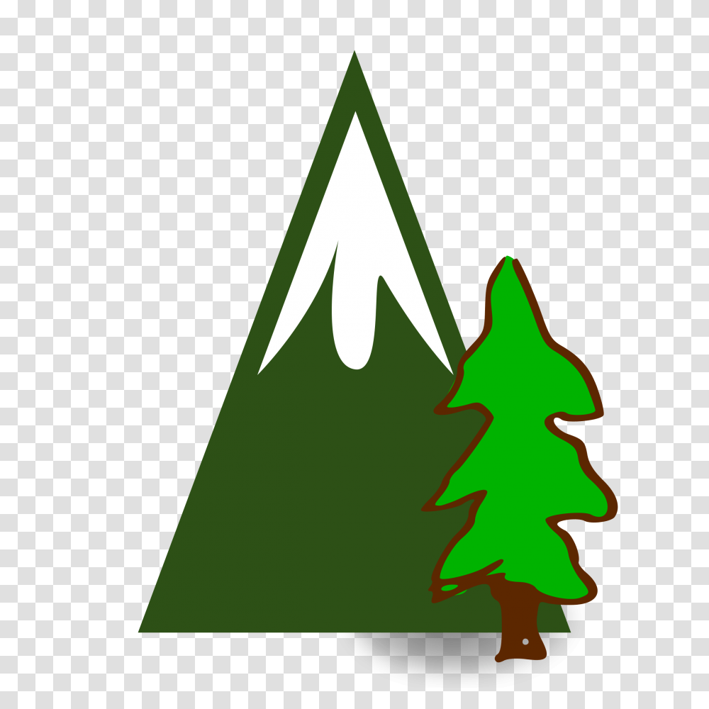 Evergreen Mountans, Triangle, Plant, Tree Transparent Png