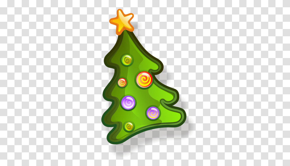 Evergreen Tree Icon, Plant, Christmas Tree, Ornament, Star Symbol Transparent Png
