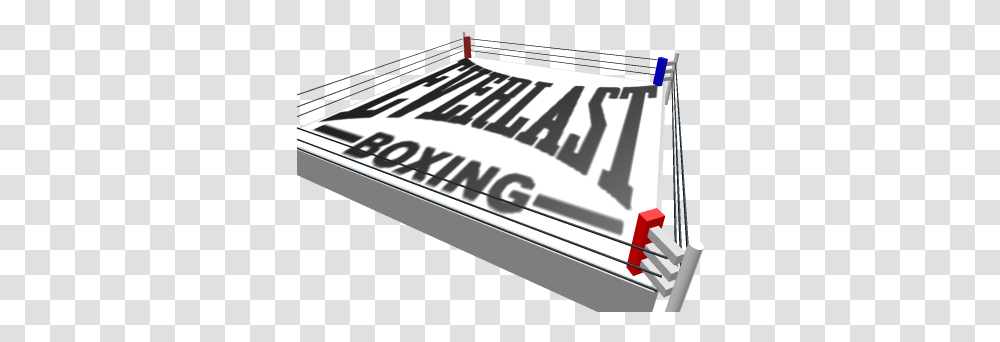 Everlast Boxing Ring Roblox Professional Boxing, Text, Road, Fence, Barricade Transparent Png