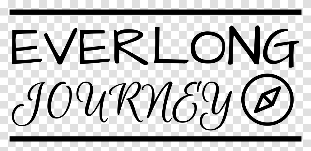 Everlong Journey Calligraphy, Gray, World Of Warcraft Transparent Png