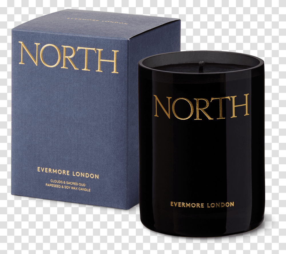 Evermore North Candle 300g Candle North, Bottle, Cosmetics, Perfume, Aftershave Transparent Png