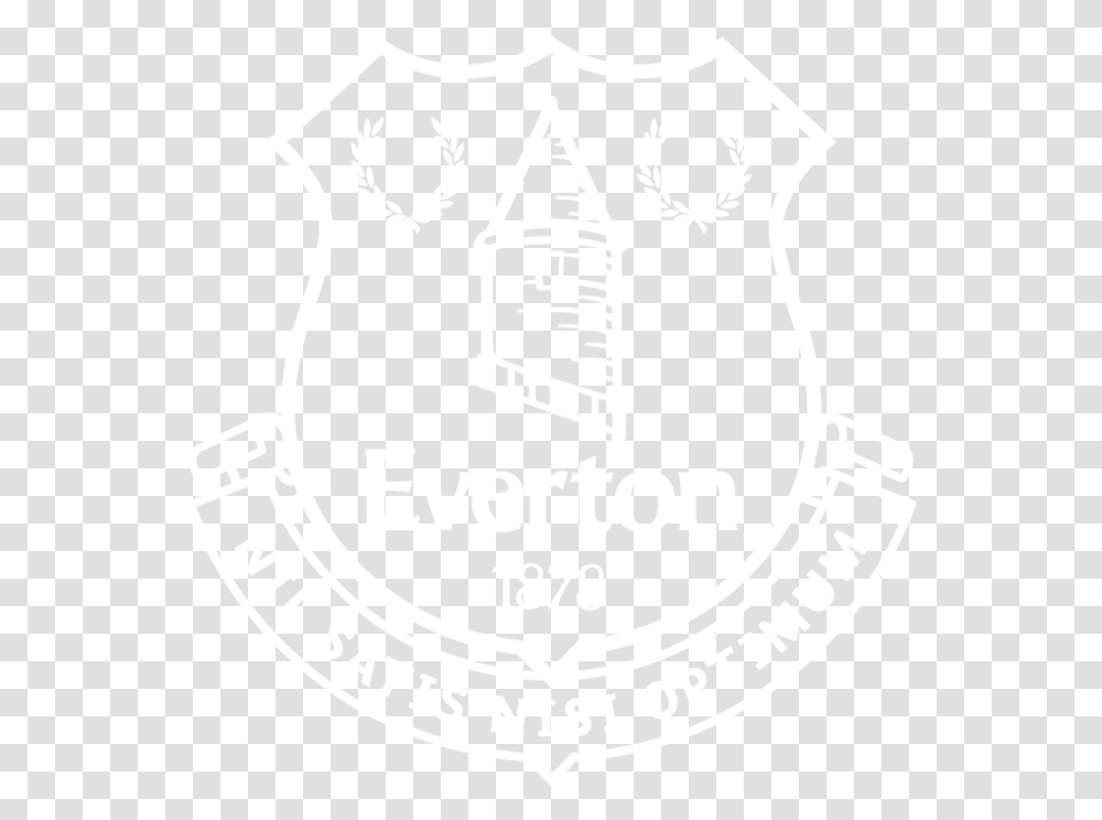 Everton Logo Black Facebook Icon Logo Premier League Everton Logo, Symbol, Emblem Transparent Png