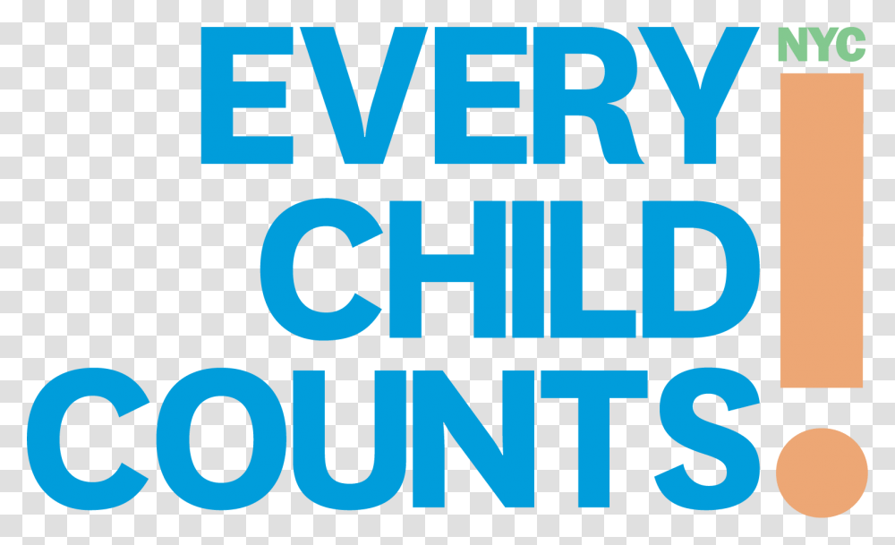 Every Child Counts Nyc Logo Poster, Word, Alphabet Transparent Png