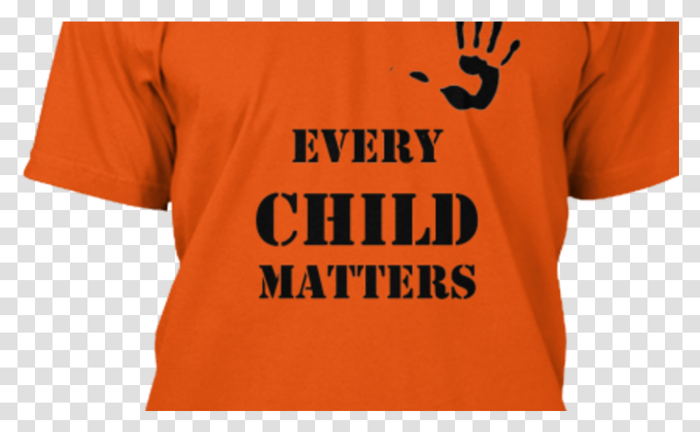 Every Child Matters Orange Shirt Day Download Oneplus Never Settle, Apparel, T-Shirt, Person Transparent Png