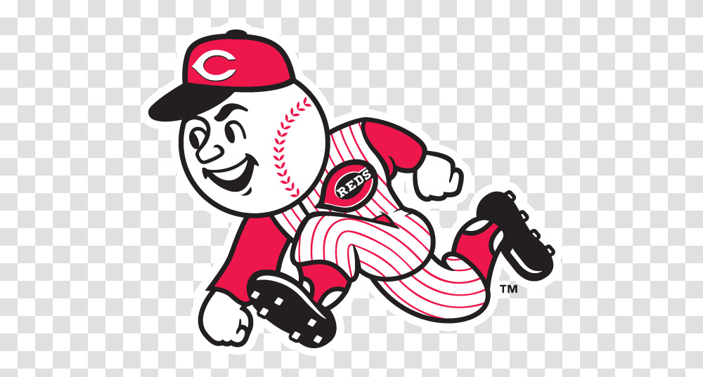 Every Mlb Teams Best And Worst Logos Vector Cincinnati Reds Logo, Text, Label, Art, Graphics Transparent Png