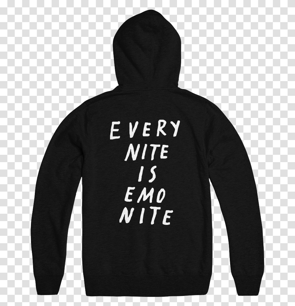 Every Nite Is Emo Nite Jacket, Apparel, Hoodie, Sweatshirt Transparent Png