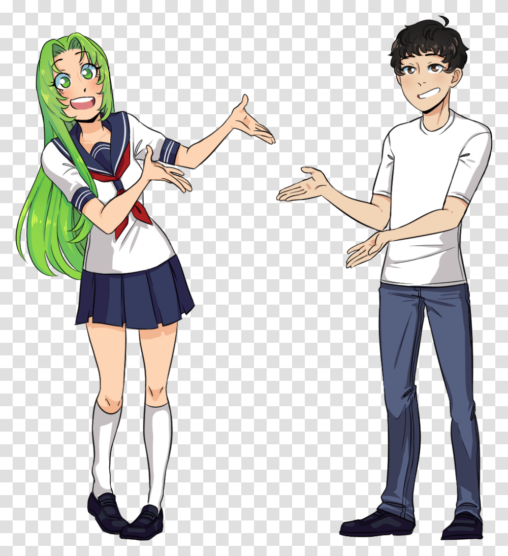 Every Now And Then I Like To Share An Insiders Perspective Midori Gurin And Yanderedev, Person, Doctor, Pants Transparent Png