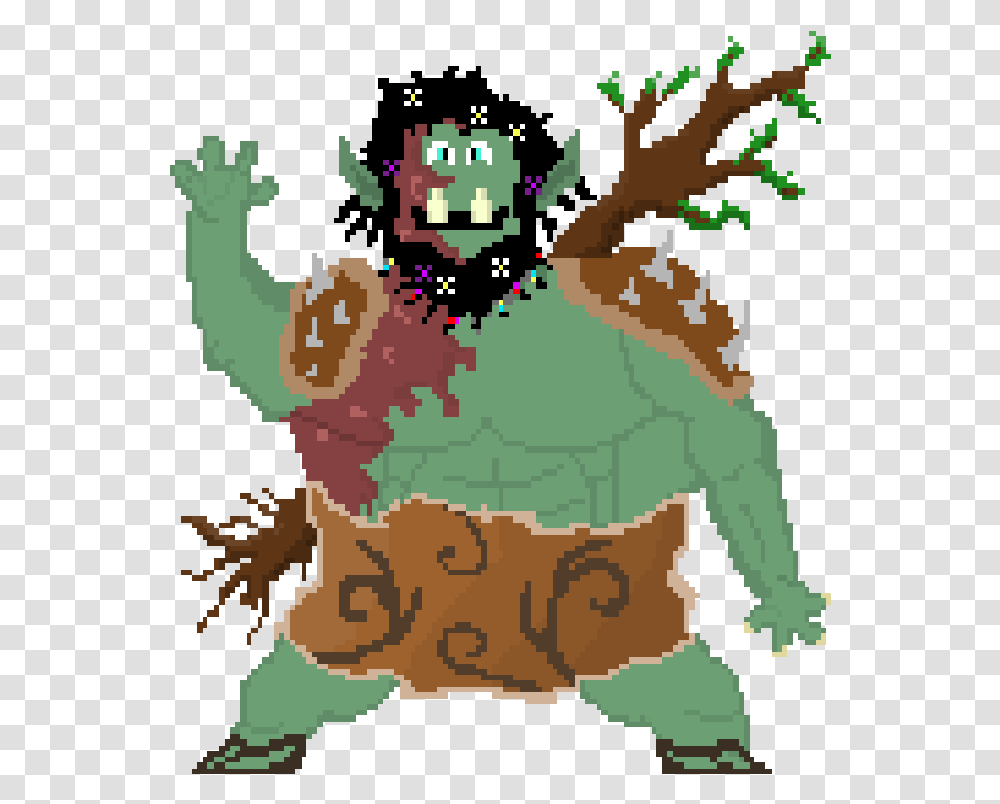 Everybody Wave Hello To Ugg A Half Orc Barbarian Gardener Green Dampd 5e Half Orc Barbarian, Animal, Crowd Transparent Png