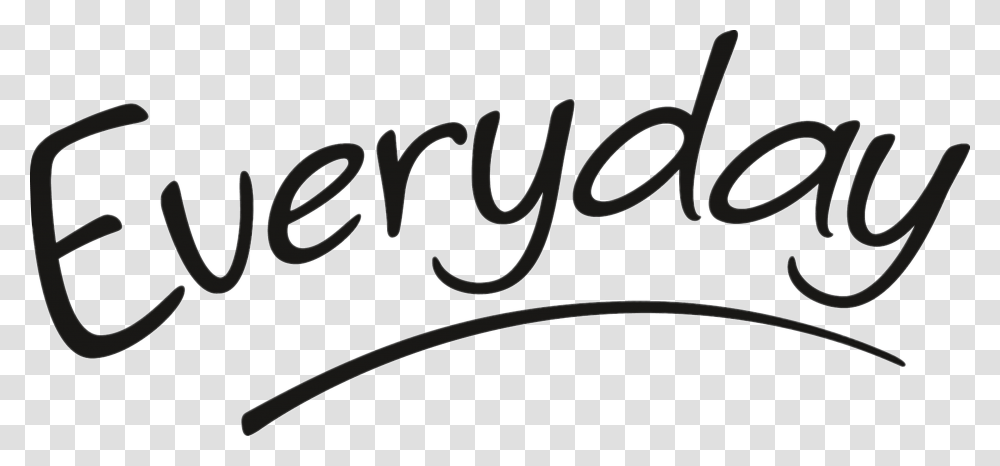 Everyday Logo Everyday, Calligraphy, Handwriting, Dynamite Transparent Png