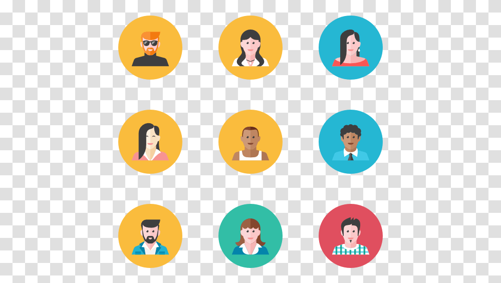 Everyday People People Icon Clipart, Person, Face, Audience, Crowd Transparent Png