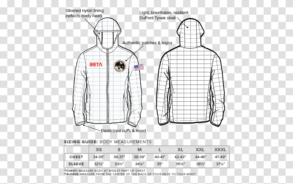 Everyday Wear Spacesuit Jacket Boing Line Art, Clothing, Apparel, Plot, Diagram Transparent Png