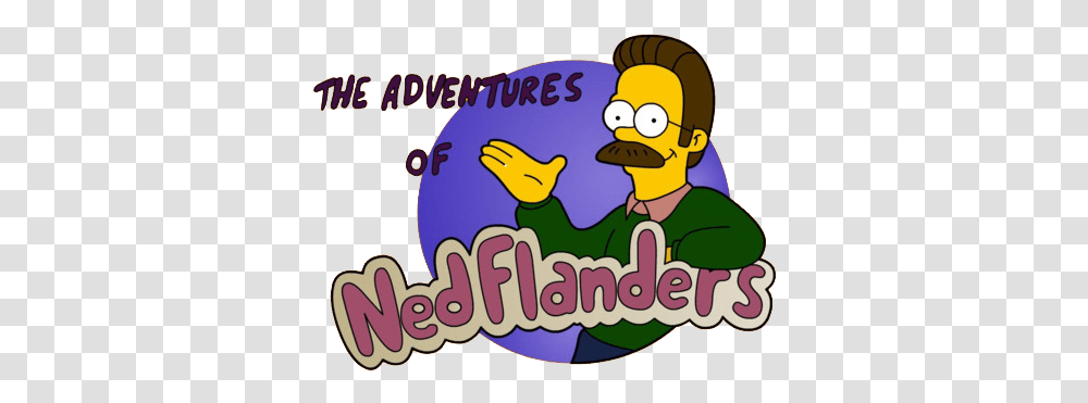 Everyone Loves Ned Flanders Image Ned Flanders, Text, Label, Food, Animal Transparent Png