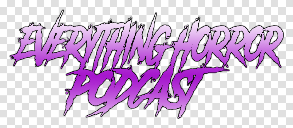 Everything Horror Official Podcast Website, Calligraphy, Handwriting Transparent Png