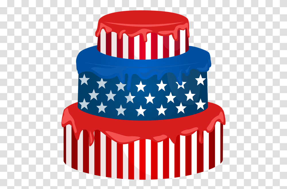 Everything Red White Blue, Cake, Dessert, Food, Birthday Cake Transparent Png