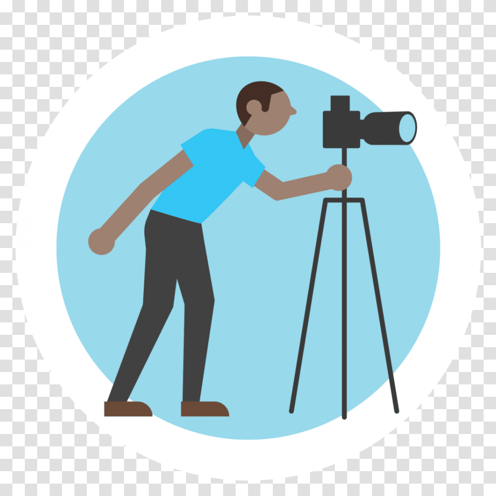 Everything To Know About Shutter Speed Lens, Person, Human, Tripod, Photography Transparent Png