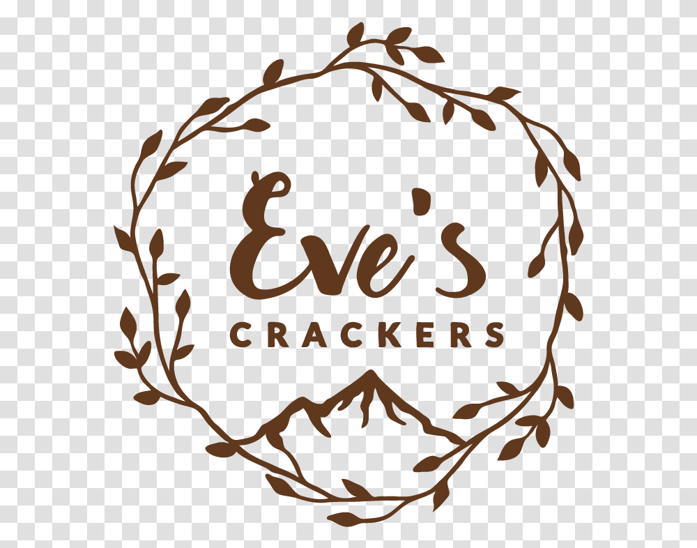 Eves Crackers, Label, Handwriting, Calligraphy Transparent Png