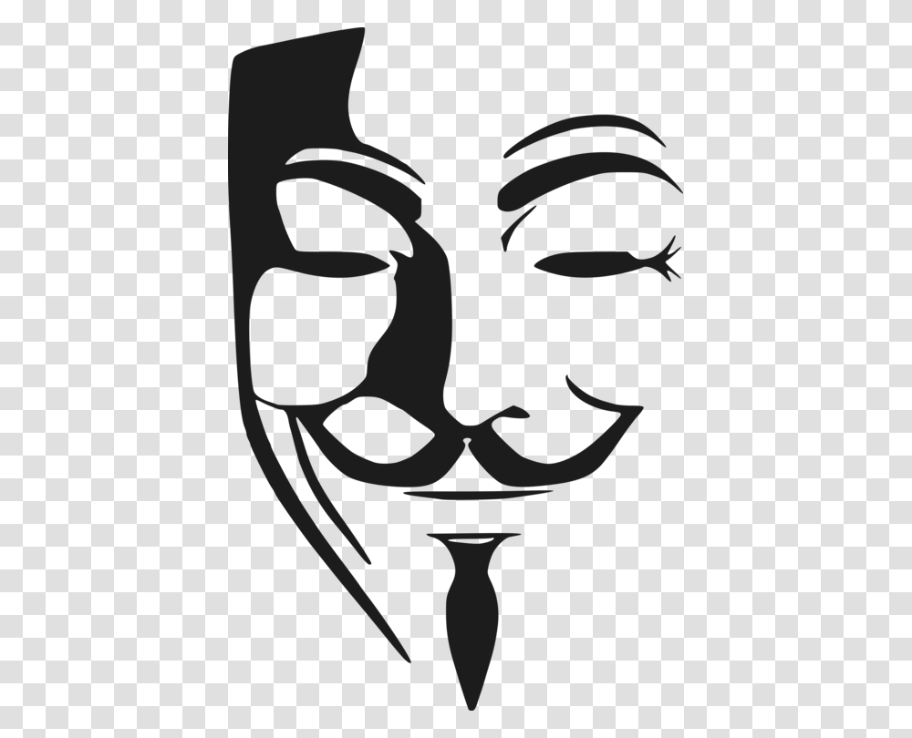 Evey Hammond Guy Fawkes Mask V For Vendetta, Face, Head, Glass, Portrait Transparent Png