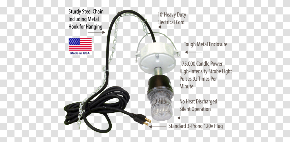 Evictor 10k Professional Strobe Light For Squirrels, Lighting, Spotlight, LED, Electrical Device Transparent Png