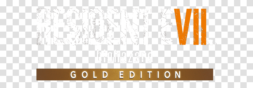 Evil 7 Biohazard Gold Gold Edition, Text, Alphabet, Word, Label Transparent Png