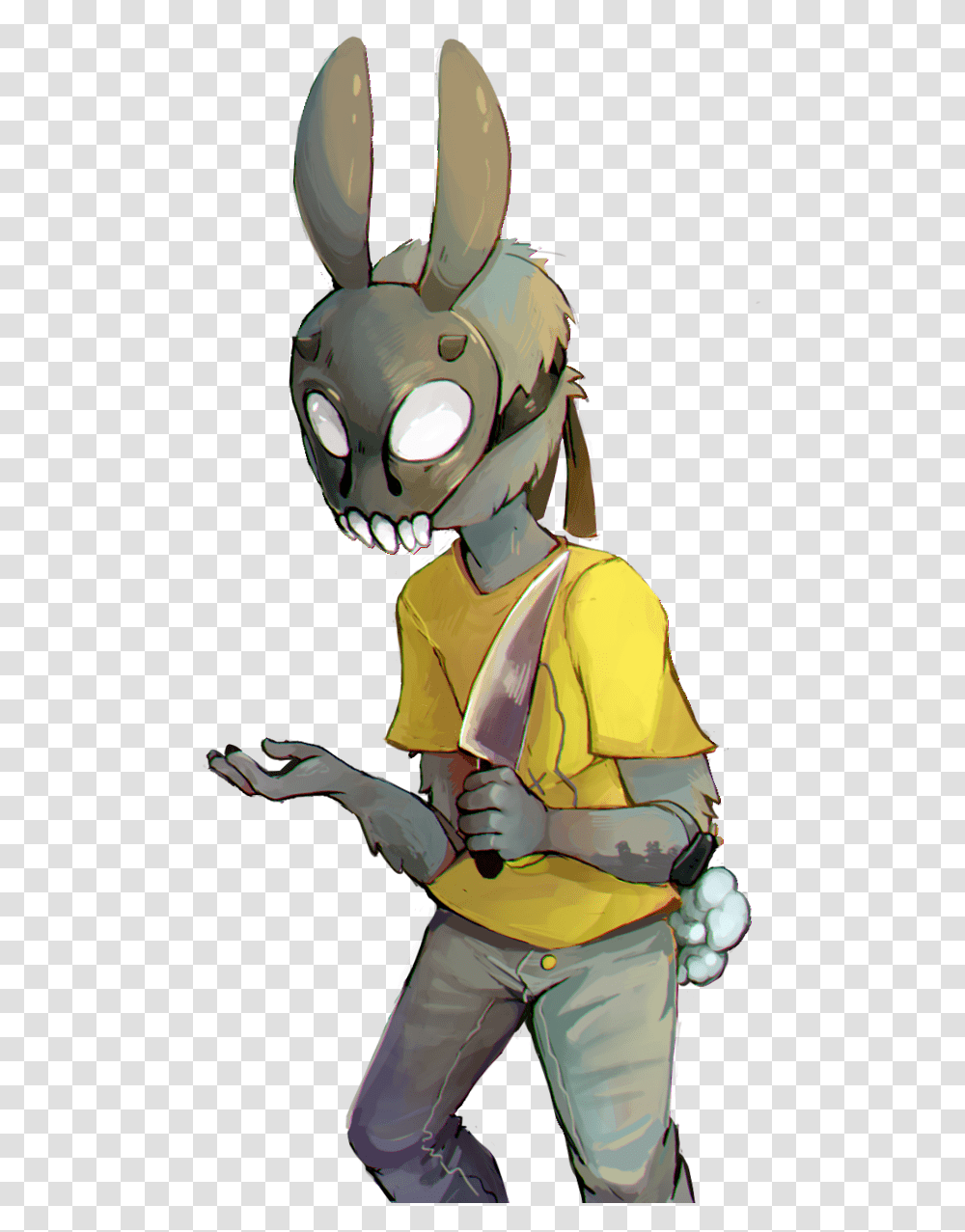 Evil Bunny, Person, Human, Apparel Transparent Png