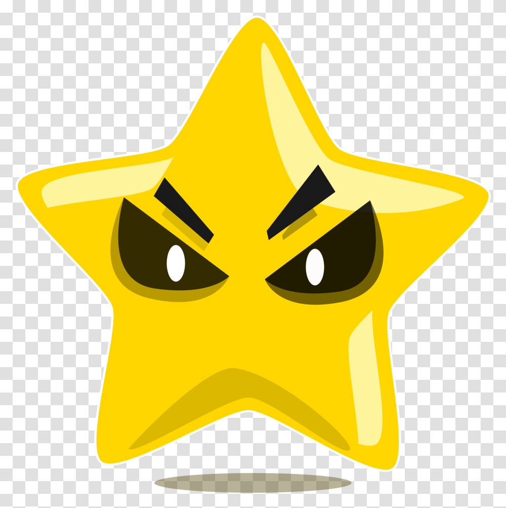 Evil Character Big Image, Star Symbol Transparent Png