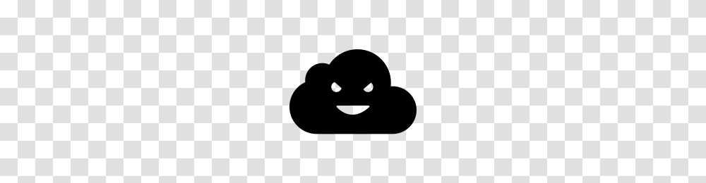 Evil Cloud Icons Noun Project, Gray, World Of Warcraft Transparent Png