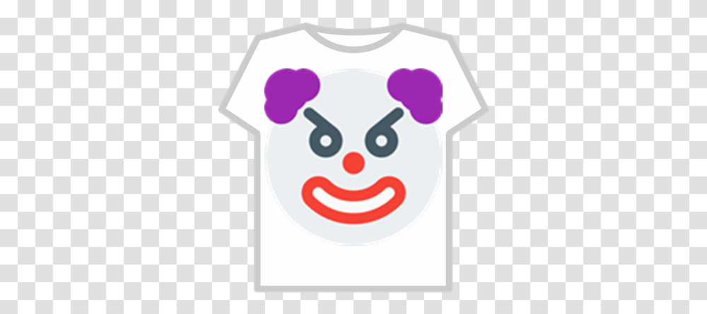 Evil Clown Emoji Roblox Obby Roblox T Shirt, Clothing, Sweets, Food, T-Shirt Transparent Png